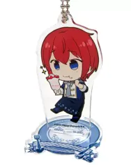 【中古】キーホルダー・マスコット(キャラクター) 朱桜司 「あんさんぶるスターズ!×animatecafe トレーディングアクリルスタンドキーホルダー 夢ノ咲コックver. Aグループ」