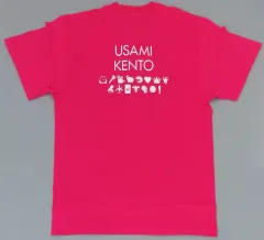 【中古】Tシャツ 宇佐美健土 Tシャツ ピンク フリーサイズ 「7m!n 1s’t Annivesary Live」