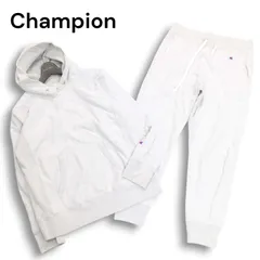 Champion チャンピオン リバースウィーブ★ 通年 スウェット パーカー & パンツ 上下セットアップ Sz.M　メンズ グレー