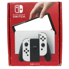 Nintendo 任天堂 Nintendo Switch 有機ELモデル HEG-S-KAAAA ゲーム機本体 ホワイト 動作確認済 【中古】 12509K131