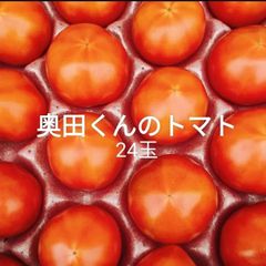 淡路島で育てた 奥田くんのあま～いプレミアムトマト  24玉 とまとTOMATOタマネギ玉葱たまねぎオニオン