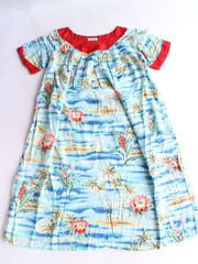 ヴィンテージ　アロハドレス　ムームー　古着　ビンテージ　アメリカ 60's 70's 80's 90's レディース古着 vintage usa ヴィンテージ　ユーロ