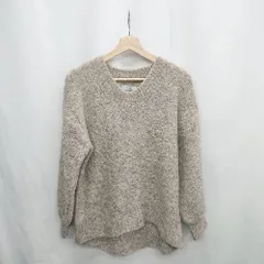 ◇ ⊇ any FAM エニィ ファム 長袖 ニット セーター サイズF ブラウン レディース E  【1502180035746】