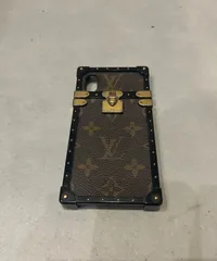 【中古】ルイヴィトン モノグラム アイトランク iPhoneX/Xs スマホケース
