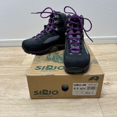 SIRIO シリオ 登山靴 トレッキングシューズ P.F.431 AI 24cm GORE-TEX レディース 美品