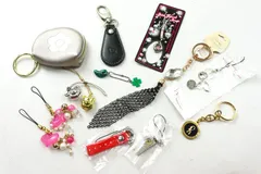 マリークヮント他 コインケース・キーホルダー 13点セット 未使用有 まとめて 大量 レディース goods 【中古】