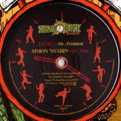 欧12” Jacko; Simon Nyabin / Simon Ny Mr. President; Mr Dub / High Way; (Part 2) SOCR03 Skank Clock /00180