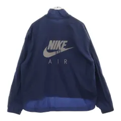 ナイキ　ナイロンプルオーバー 90s NIKE V-Neck Nylon Pullover 紺黄 XL 銀タグ ナイキ Vネック