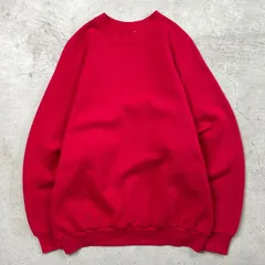 90年代 USA製 FRUIT OF THE LOOM ラグランスウェットシャツ ブランクスウェット 無地 レディースXL メンズM-L相当 