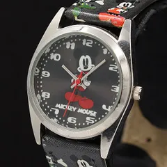 稼働 ミッキーマウス ウォルトディズニー QZ キャラクター文字盤 レディース腕時計 KMR 2000000 NSK