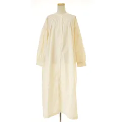 【nestRobe】01223-1241 コットンラミー バルーン2wayワンピース長袖ワンピース