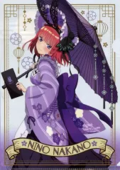 【中古】クリアファイル 中野二乃 オリジナルA4クリアファイル 「五等分の花嫁∽×ローソン キャンペーン」 対象お菓子購入特典