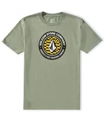 【送料無料】 ボルコム メンズ シャツ トップス Stoney Circle Short Sleeve Graphic T-Shirt Light Olive