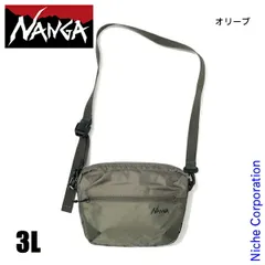 【新品】 ナンガ  エコパック UR ボディーバッグ N2502-3N301Z アウトドア バッグ 肩掛け NANGA バック ポーチ 肩掛け