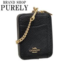 コーチ] 財布(コインケース) F06303 6303 ブラック ペブルド レ | Mercari