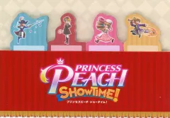 【中古】ノート・メモ帳 ピーチ姫 オリジナルふせんセット 「Switchソフト プリンセスピーチ Showtime!」 Amazon.co.jp購入特典