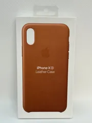 【純正】 iphone Xs Leather Case Brownのサムネイル