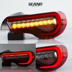 VLAND 流れるウィンカー  86 ハチロク BRZ LEDテールランプ LEDウィンカー BRZテール ZN6 流れる シーケンシャル　スモーク　レッド
