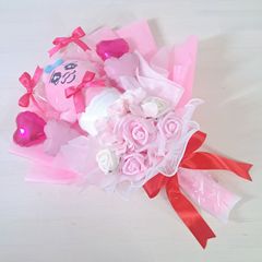 ぬいぐるみ入りバルーンブーケ★ すみっコぐらし ぬいぐるみ 1個 ミニバルーン花束付き 誕生日