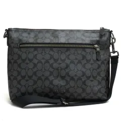 コーチ／COACH バッグ ショルダーバッグ 鞄 メンズ 男性 男性用PVC レザー 革 グレー 灰色  F78722 Graham Soft Messenger In Signature Canvas グラハム ソフト メッセンジャー シグネチャー柄 メッセ