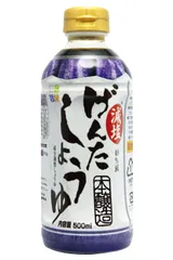 48% 減塩 げんた しょうゆ たんぱく質、カリウム、リンにも配慮 500ml のサムネイル