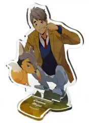 【中古】アクリルスタンド・アクリルパネル 宮治 Playingマスコット アクリルスタンド 「ハイキュー!!」 アニメイト限定
