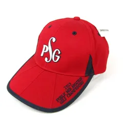 ブリヂストン キャップ PSG ゴルフウエア 2013 チャンピオンシップ 帽子 メンズ レッド BRIDGESTONE 【中古】のサムネイル