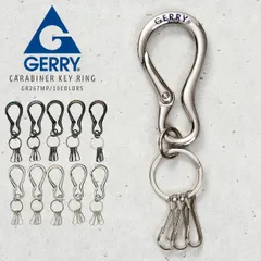 【新品・未使用】 カラビナキーホルダー メンズ レディース ユニセックス GERRY ジェリー ブランド キーホルダー フック かっこいい リング かわいい 金具 カラビナ 靴 シューズ 即購入可 シルバー ネイビー 青 紺 GR267MP-CPM1