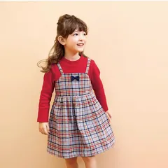 ミキハウス　ワンピース　新品未使用　90