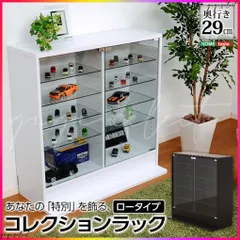 コレクションラック【-Luke-ルーク】深型ロータイプ