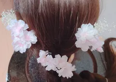 【20】ヘッドドレス　ヘッドパーツ　髪飾り　結婚式　ウエディング　成人式　卒業式