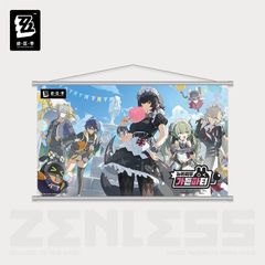 ゼンレスゾーンゼロ・公式　ゼンレス・ゼンゼロ・ZZZ　タペストリー（新エリー都 園遊会）