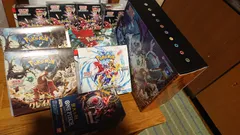 ナンジャモクレイバースト、スノージムセット。空箱大量