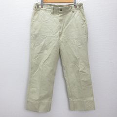 H■70s USA製■フィルソン/C.C. FILSON コットンパンツ【34】ベージュ/MENS■18【中古】