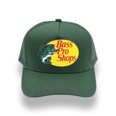 日本未発売 バス プロ ショップス メッシュ トラッカー キャップ / BASS PRO SHOPS MESH TRUCKER CAP [DARK GREEN]