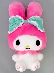 【中古】ぬいぐるみ マイメロディ 大きなリボンみみむすびBIGぬいぐるみ 「マイメロディ・クロミ」