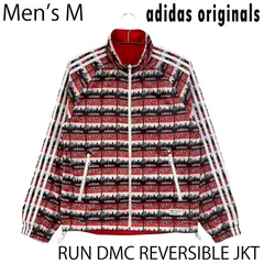 【USED／メンズM】ADIDAS ORIGINALS x RUN DMC リバーシブル ウィンドブレーカー レッド