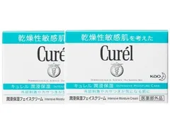 花王キュレル潤浸保湿フェイスクリーム 40g×2個セット 