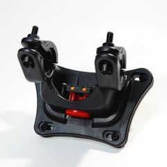 WINTEC 前カゴワンタッチ取付 クイックブラケット ブラック
