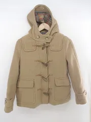 ◇ Another Edition アナザーエディション 長袖 フーディー ダッフルコート サイズ M キャメル レディース E  【1304100014455】