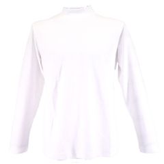 新品 秋冬 長袖Tシャツ LL(50) サイズ ホワイト 白 ジム メンズ カジュアル 男性 40代 50代 60代 70代 67042