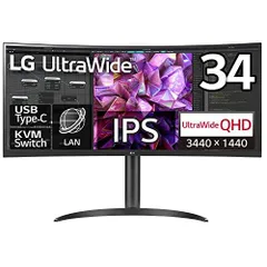 【新品未開封】LG モニター ディスプレイ 34WQ75C-B 34インチ 公式】 LG 21:9 ウルトラワイドモニター - 34WQ75C-B | LG JP