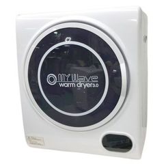 D6716◆衣類乾燥機 3kg タッチパネル 工事不要 省電力 省スペース 小型 コンパクト 衣類 くつ乾燥 家電 住まい ケーズウェーブ・MYWave warm dryer 3.0