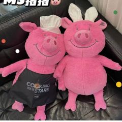 パーシーピッグ ぬいぐるみ Percy Pig 豚 高さ約65cm 可愛いグッズ インテリア
