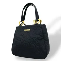 美品✨希少 イヴサンローラン ハンドバッグ レザー ゴールド 黒