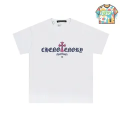 【今日WTO】Chrome Hearts クロームハーツ 梵文十字大羽根発泡プリント T-AW11