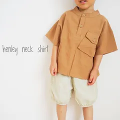 henley neck shirt(baby)のサムネイル