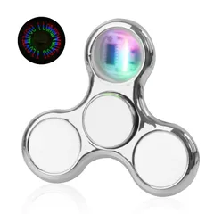 ハンドスピナー光る 18種類の鮮やかな絞り ハンドスピナー よく回る ハンドスピナー 子供 小さめ 大人ストレス解消 スピン ウィジェット