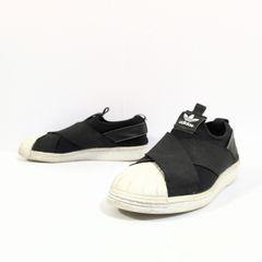 柔らか素材◎【adidas】アディダス スニーカー ローカット シューズ S81337 カジュアル トレフォイルロゴ デイリー シンプル 人気 黒 ブラック レディース サイズ22.5cm/M32476HH