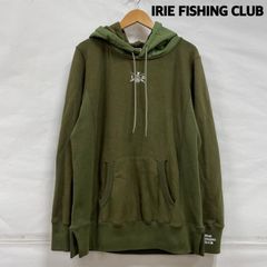 IRIE LIFE アイリーライフ パーカー 長袖 アイリー フィッシング クラブ IRIE FISHING CLUB 切替 プルオーバー 袖穴 クロスロッド